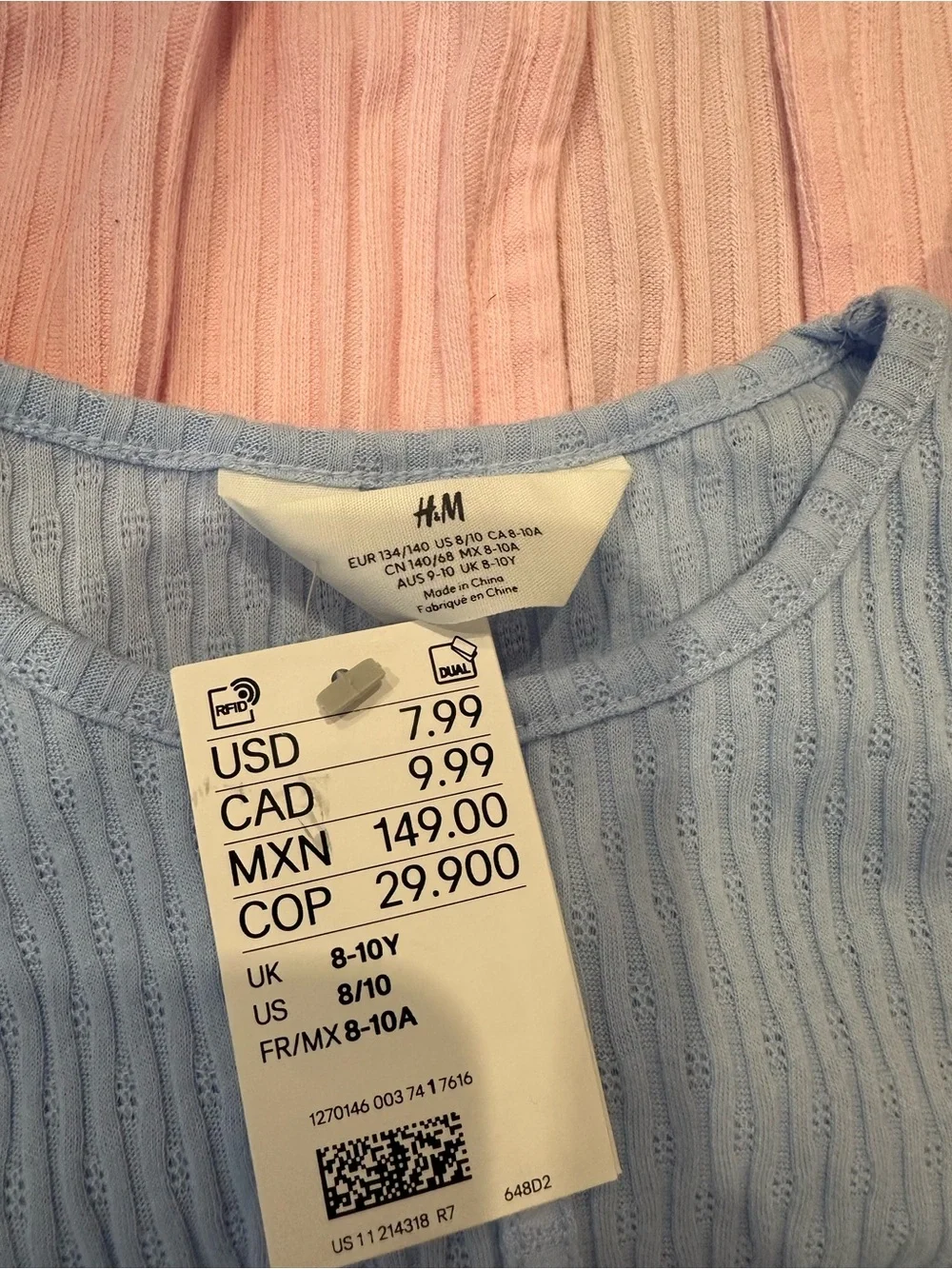 Girls lightweight tops/cardigans